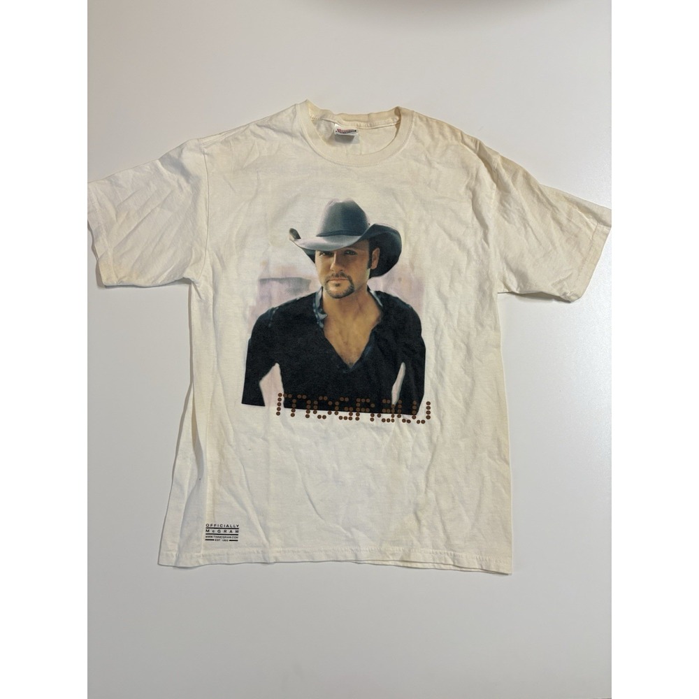 Men's 2005 Summer Tour Tim McGraw Shirt SZ M VTG Y2K